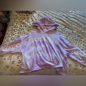 Purple Aeropostale cropped sweater (SOLD)